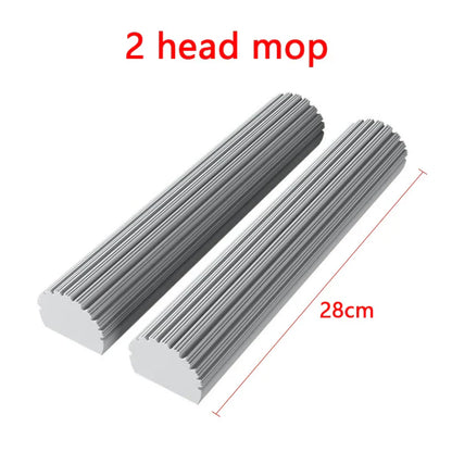 Compact Folding Mop for Tiles Wood and Glass Floors - Fesara