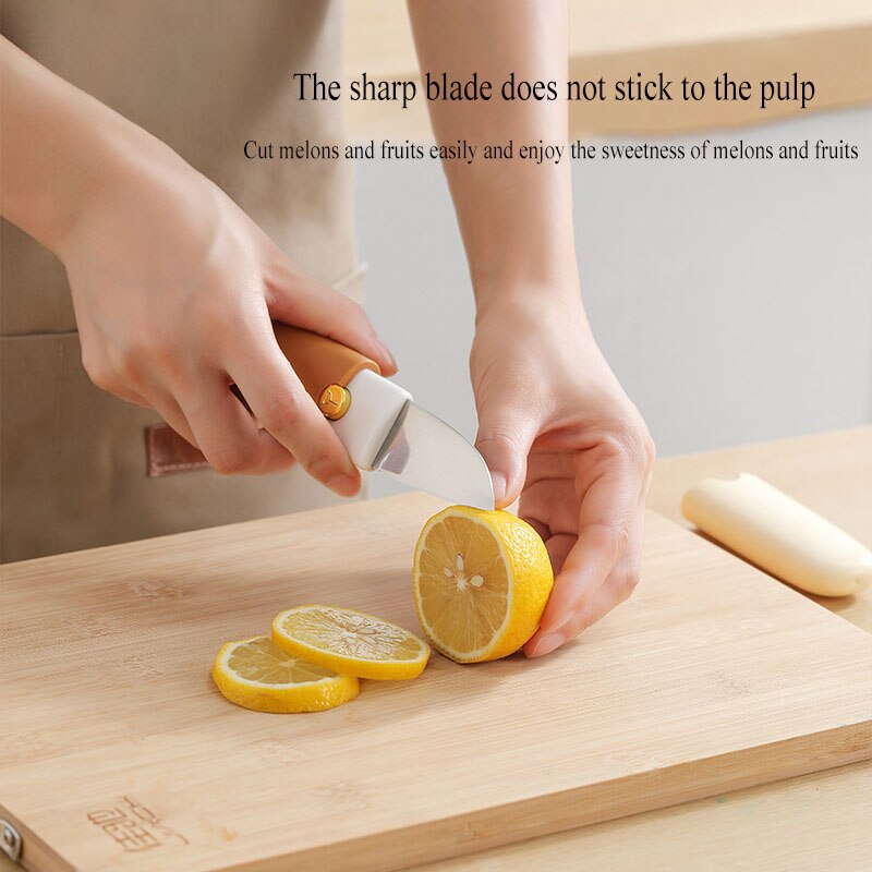 Compact 3-in-1 Pocket Peeler Knife