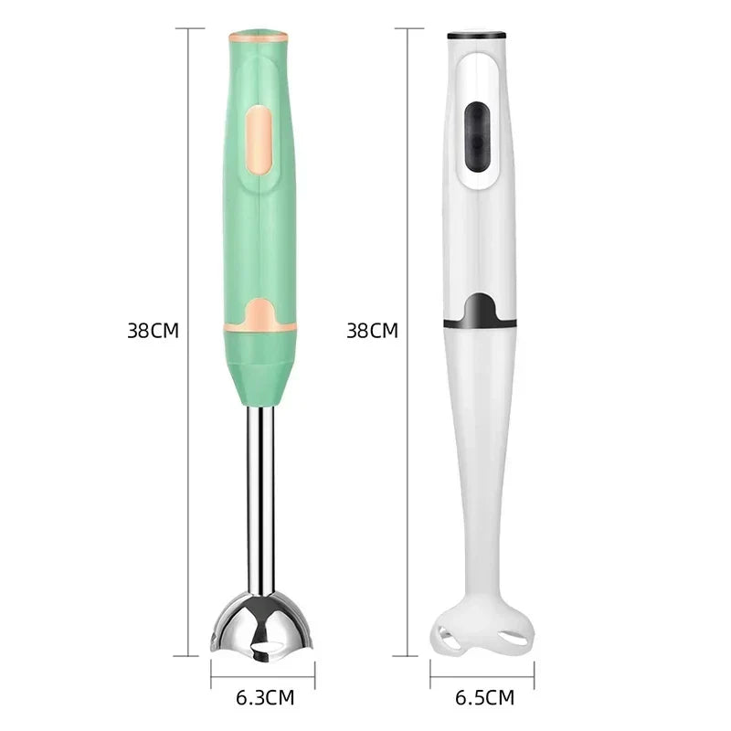 Powerful 400W Hand Blender with Stainless Steel Shaft