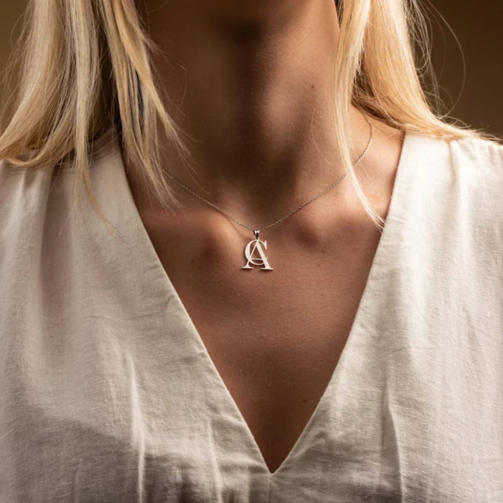 Simple Custom Initial Necklace