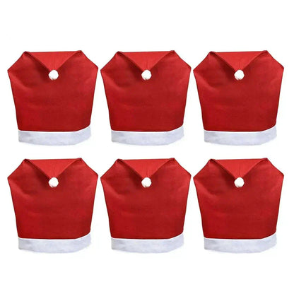 Festive Holiday Chair Covers for Dining Table