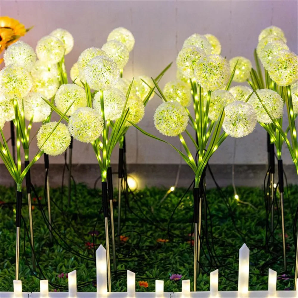 Bright Outdoor Solar Powered Garden Lights 3 Pack - Fesara