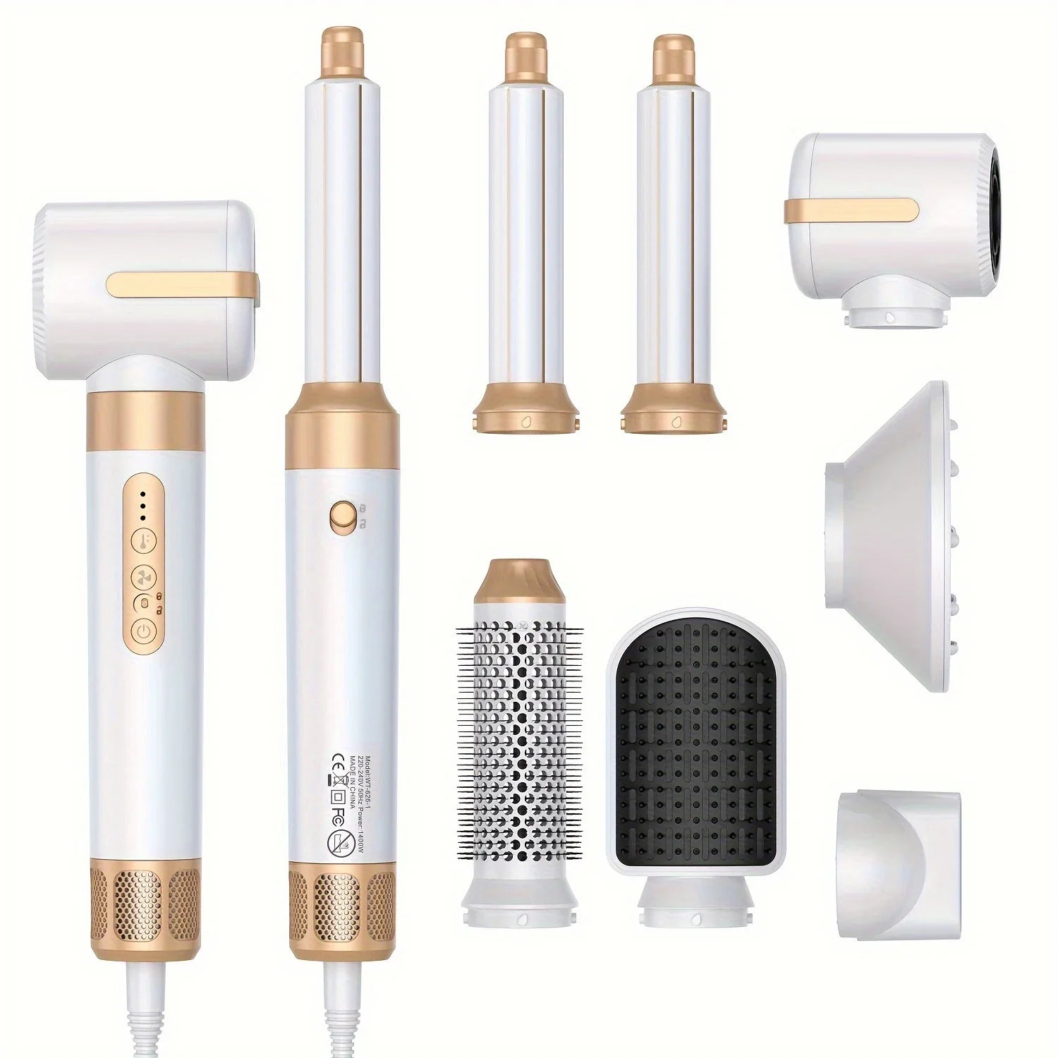 Fast Ionic Hair Dryer with Automatic Curl Function - Fesara