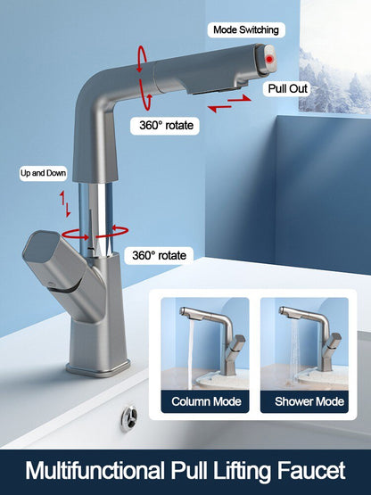 Modern 360 Rotating Kitchen Sink Faucet