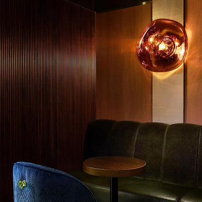 Stylish Lava effect Wall Light in Nordic Design
