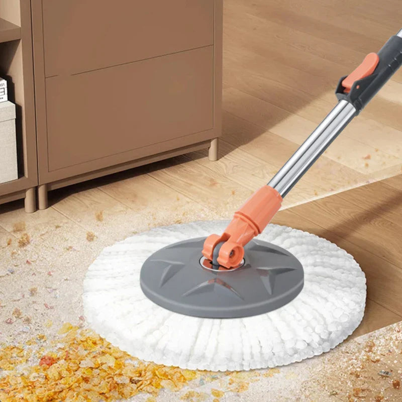 Premium Dual Bucket Mop with Stainless Steel Handle