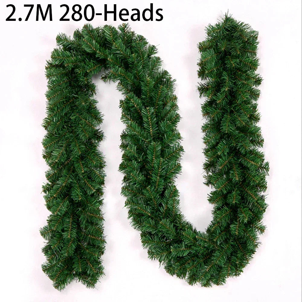 Premium Artificial Christmas Fir Garland 2.7m Long