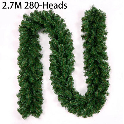 Premium Artificial Christmas Fir Garland 2.7m Long