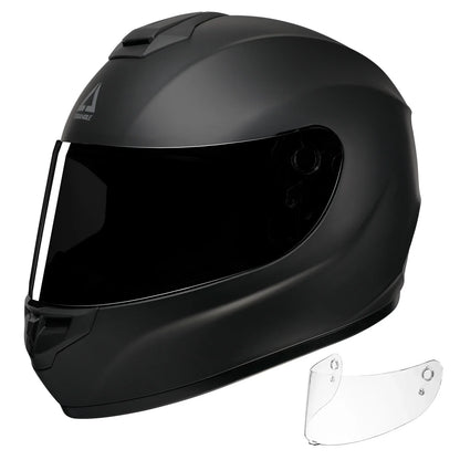 Fesara | Sleek Adult Full Face Motorcycle Helmet