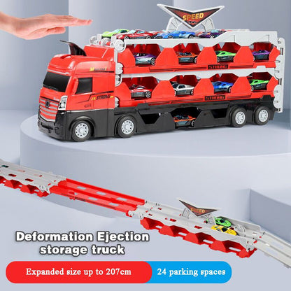 Large Collapsible Car Launch Racing Track