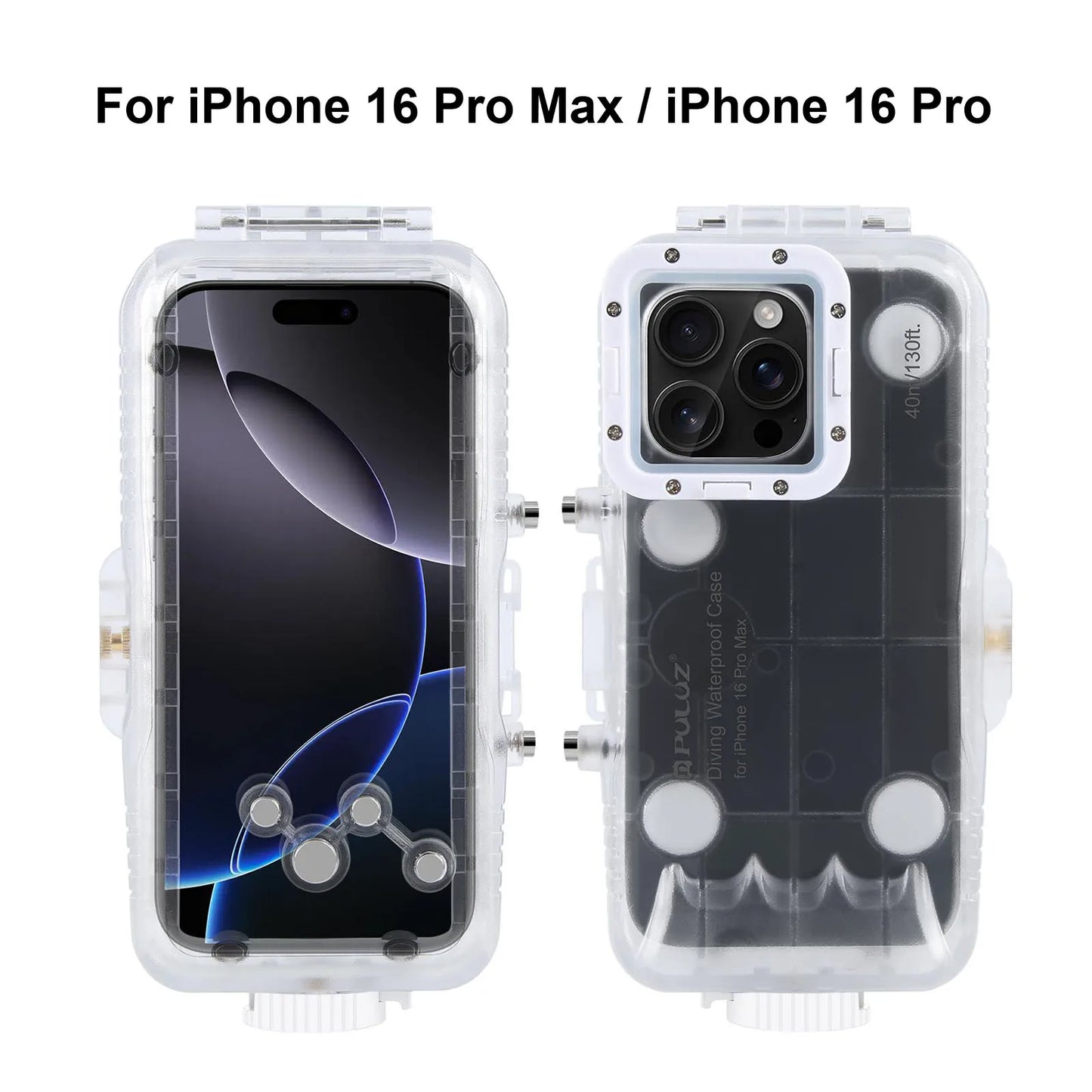 Waterproof iPhone Case with 40m Depth Protection & Touch Screen