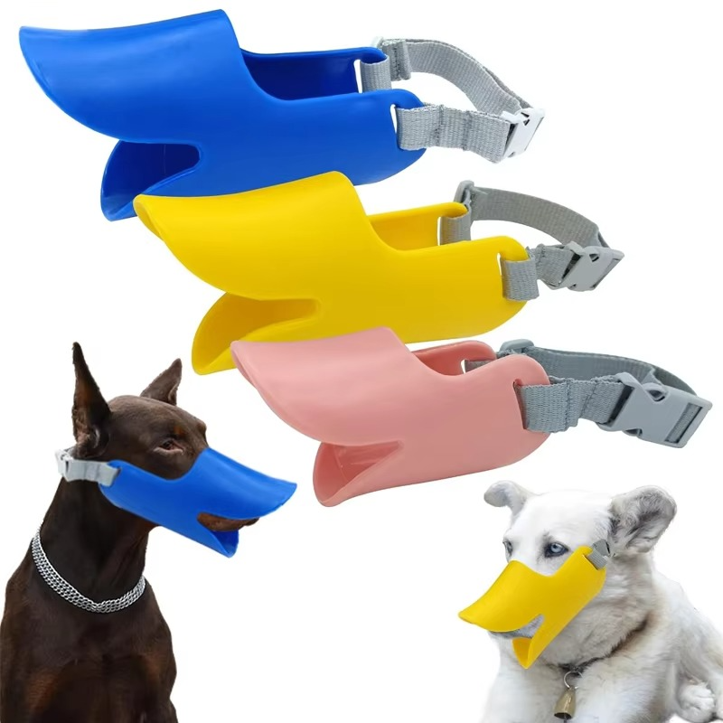 Comfortable Silicone Dog Muzzle for All Size Dogs - Fesara