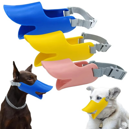 Comfortable Silicone Dog Muzzle for All Size Dogs - Fesara