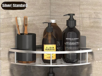 Easy Install Shower Caddy - Compact Bathroom Shelf
