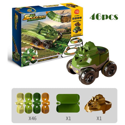 Fun Dino Car Racing Track Toy - Fesara