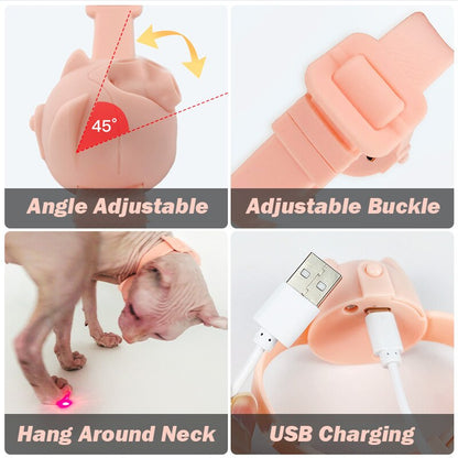 Fesara | Bright Red Laser Cat Play Toy