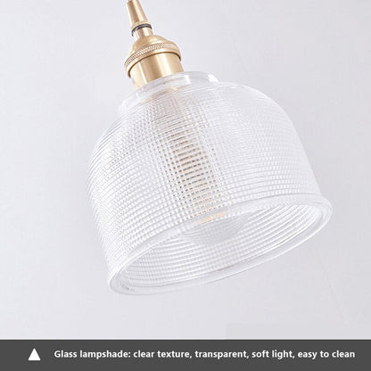 Clear Glass Hanging Pendant Light