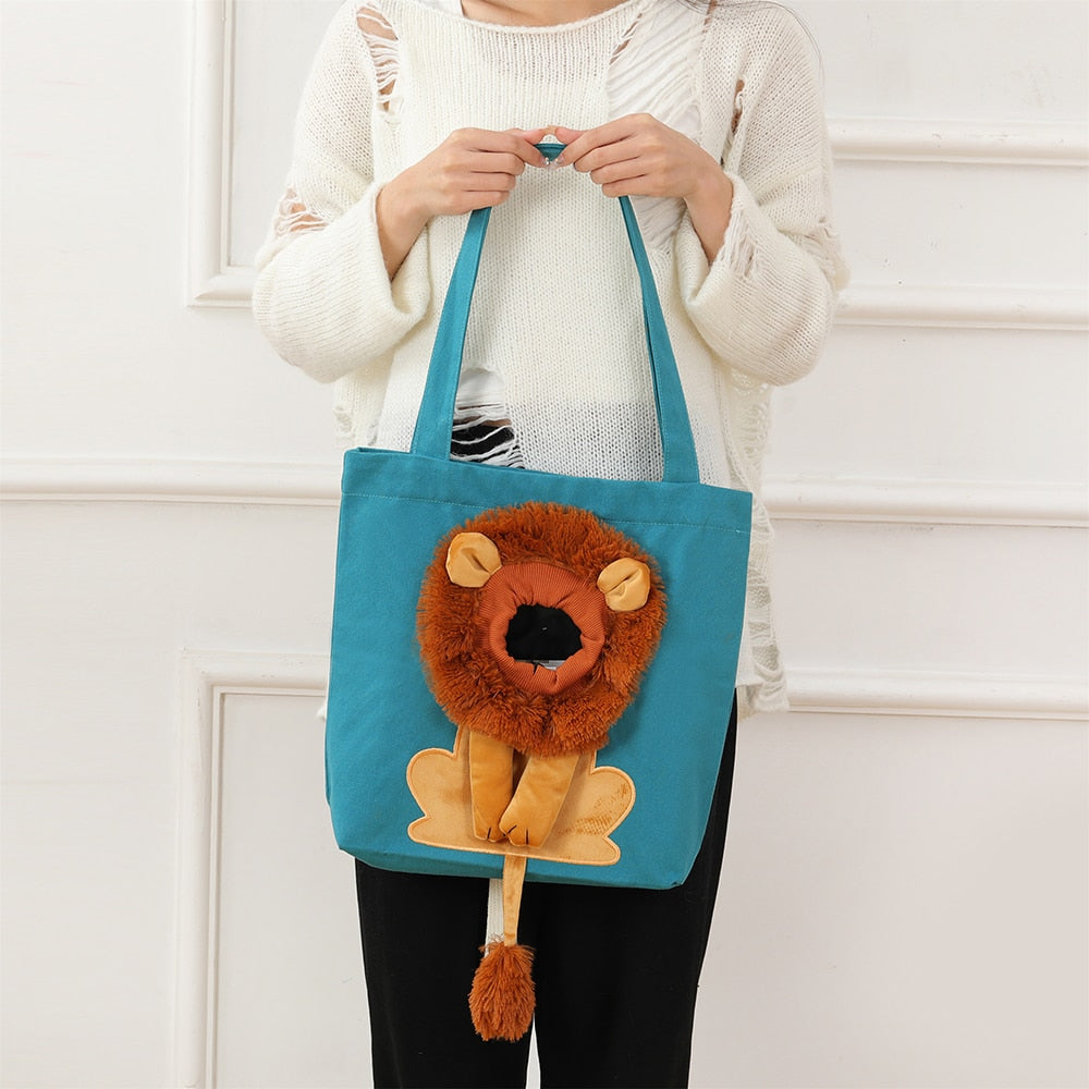 Fesara Cute Pet Travel Tote Bag