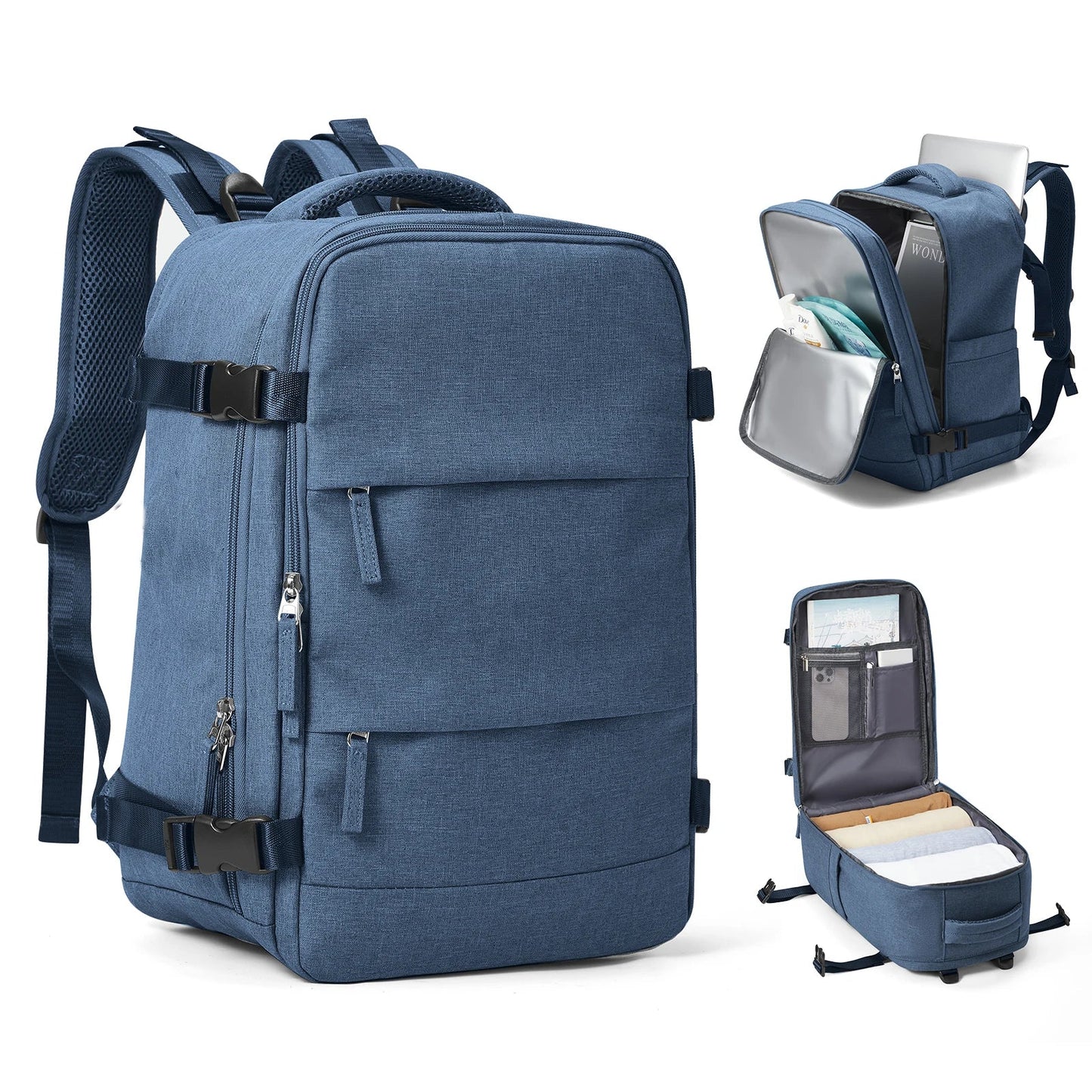 Waterproof Travel Backpack with Laptop Sleeve - Fesara