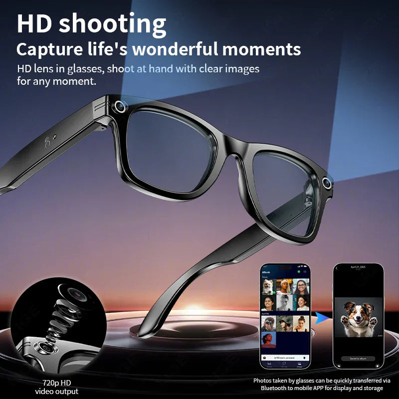 Intelligent Wireless Video Glasses