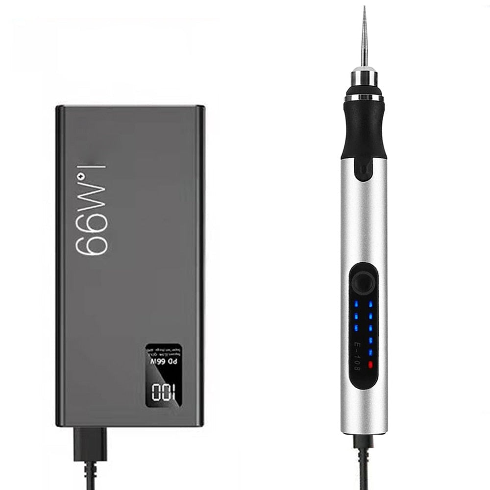 Portable Electric Engraving Tool for Metal, Wood & Glass
