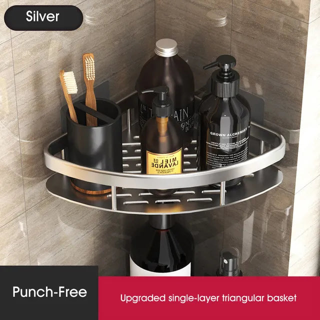 Easy Install Shower Caddy - Compact Bathroom Shelf