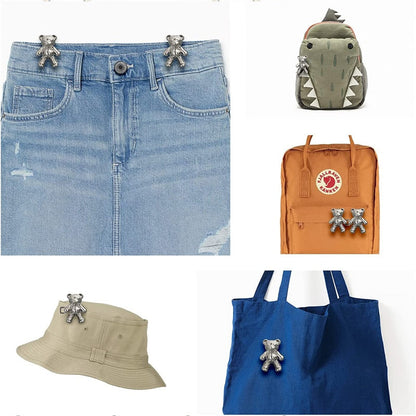 Hidden Waist Belt Clip Buckle Fastener