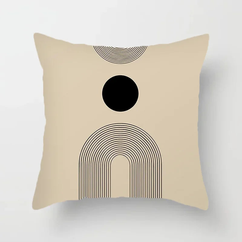 Stylish Geometric Pattern Cushion Cover