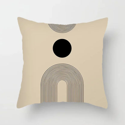 Stylish Geometric Pattern Cushion Cover