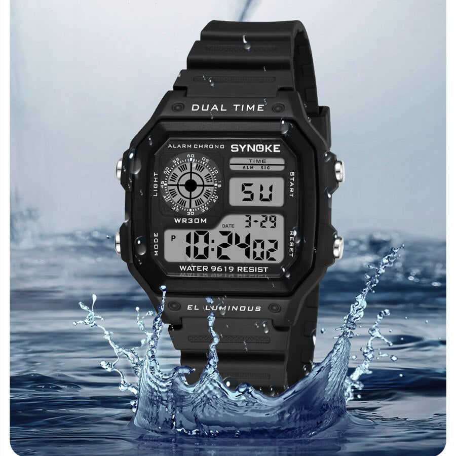 Tactical Digital Water Resistant Sports Watch - Fesara