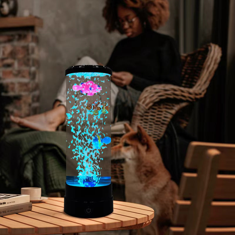Soothing Aquarium LED Table Lamp