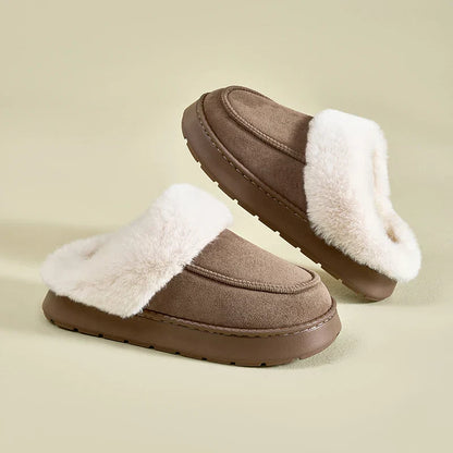 Warm Cozy Fuzzy Slippers for Women Indoor