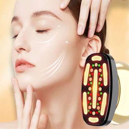 Anti Aging Red Light Facial Massager for Glowing Skin