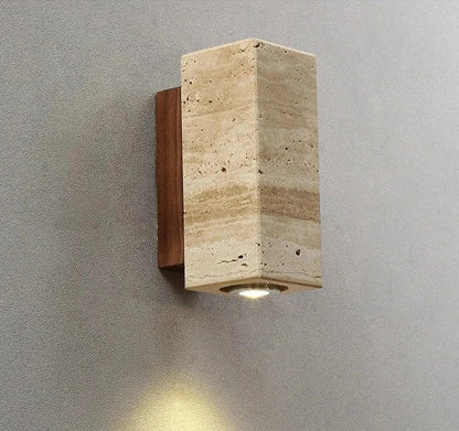Stylish Stone LED Wall Light