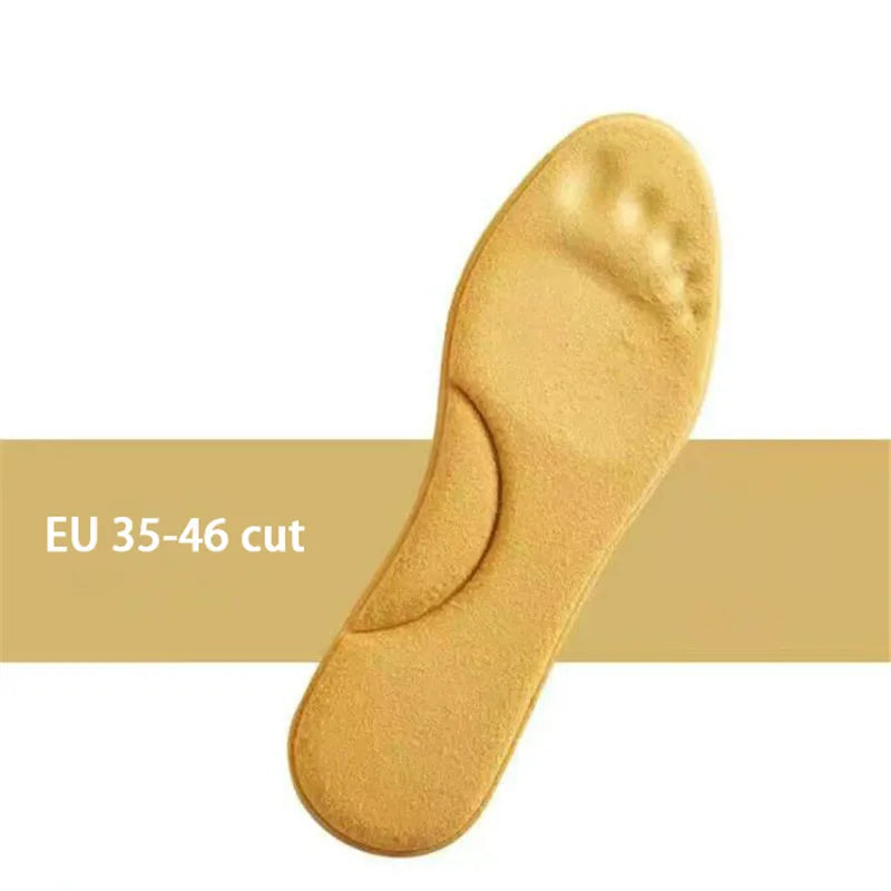 Warm Heated Insoles with Memory Foam for Men Women