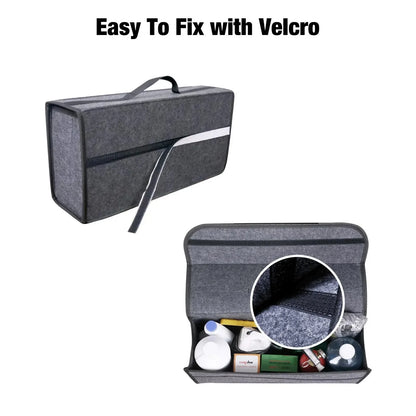 Practical Felt Storage Bag with Handle and Adhesive Strip