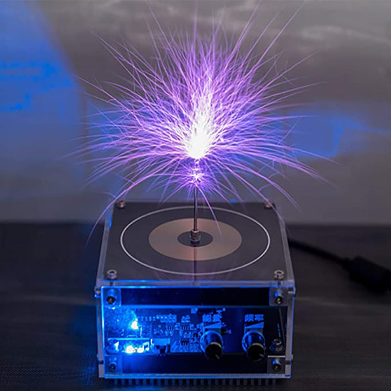 Wireless Rechargeable Sound Lamp with Tesla Coil Technology - Fesara