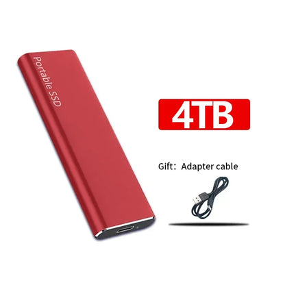 Fast Mobile SSD External Hard Drive for Laptop