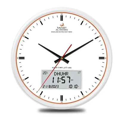 Islamic Prayer Clock with Auto Azan and 10 Sounds