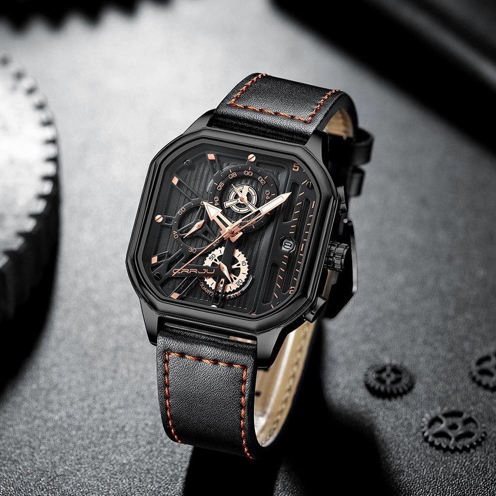Stylish Wavefront Classic Water Resistant Watch