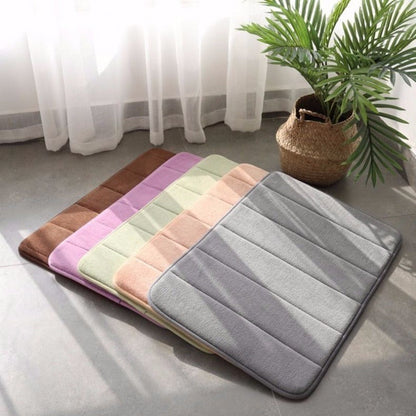 Plush Anti Slip Bathroom Floor Mat