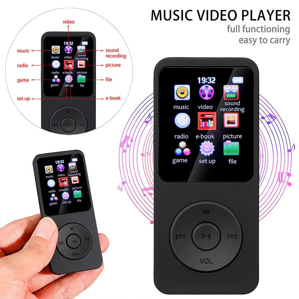 Portable Bluetooth MP3 Music Player