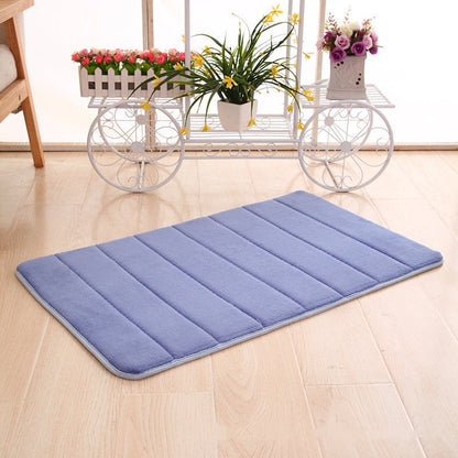 Plush Anti Slip Bathroom Floor Mat