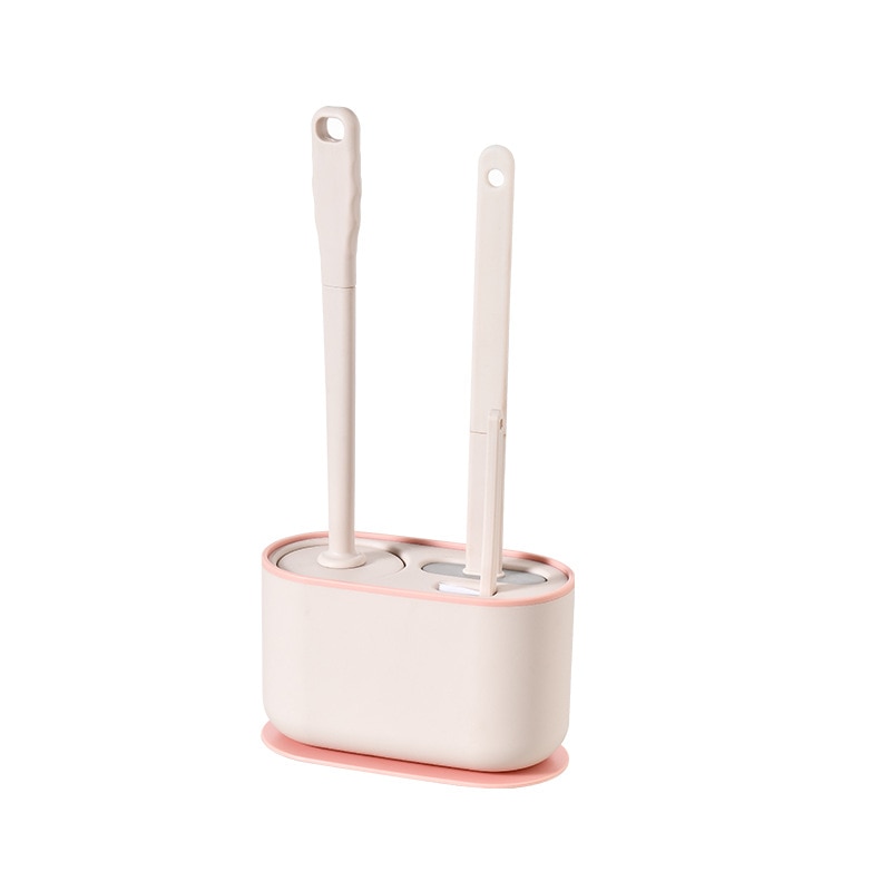 Bathroom Wall Mount Toilet Brush Holder Set - Fesara
