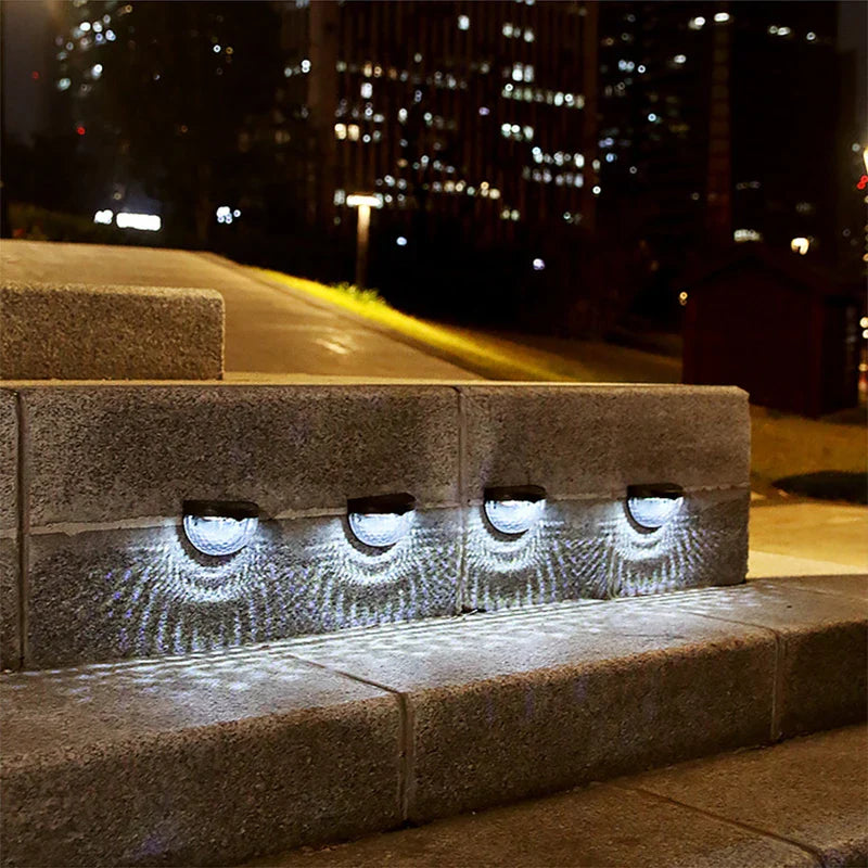 Solar Wall Lights Outdoor - Waterproof LED Garden Lights for Driveway & Patio-3
