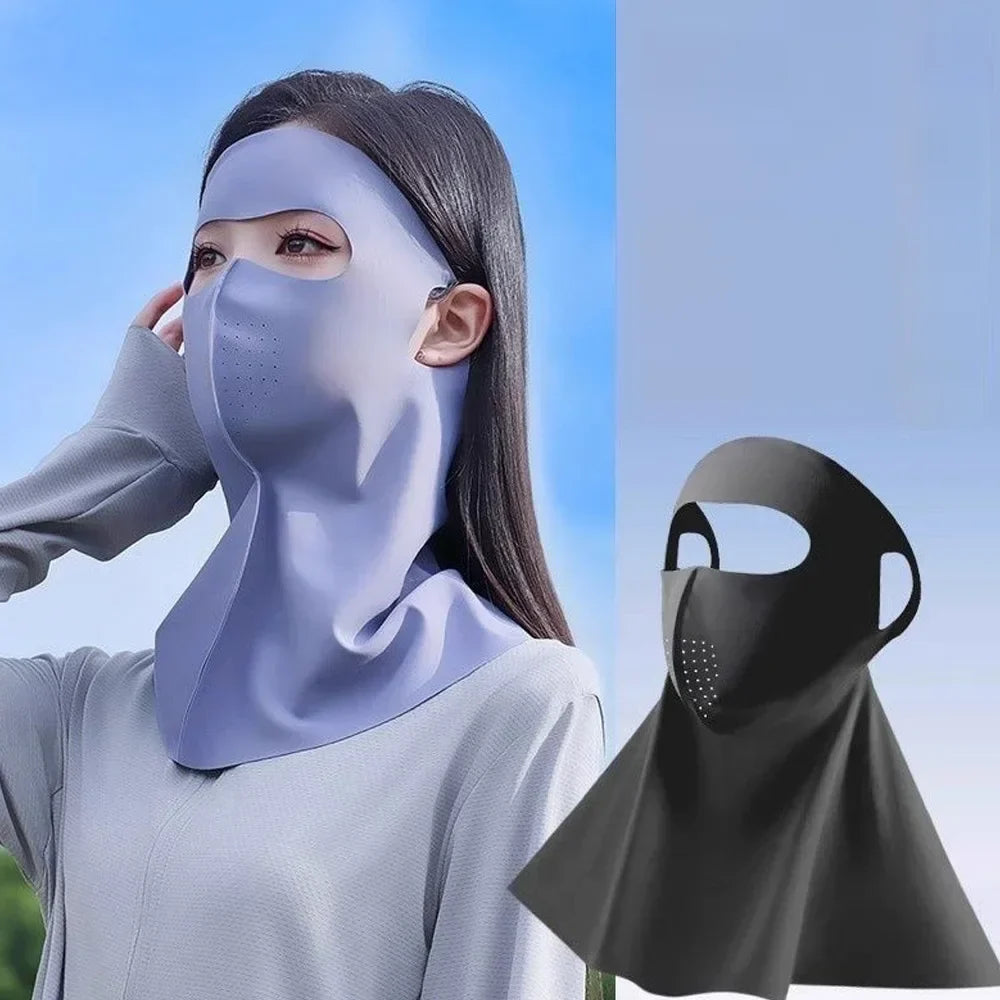 Sunscreen Face Mask with UV Shield