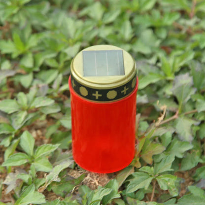 Outdoor Solar LED Candle Lamp Waterproof Rechargeable