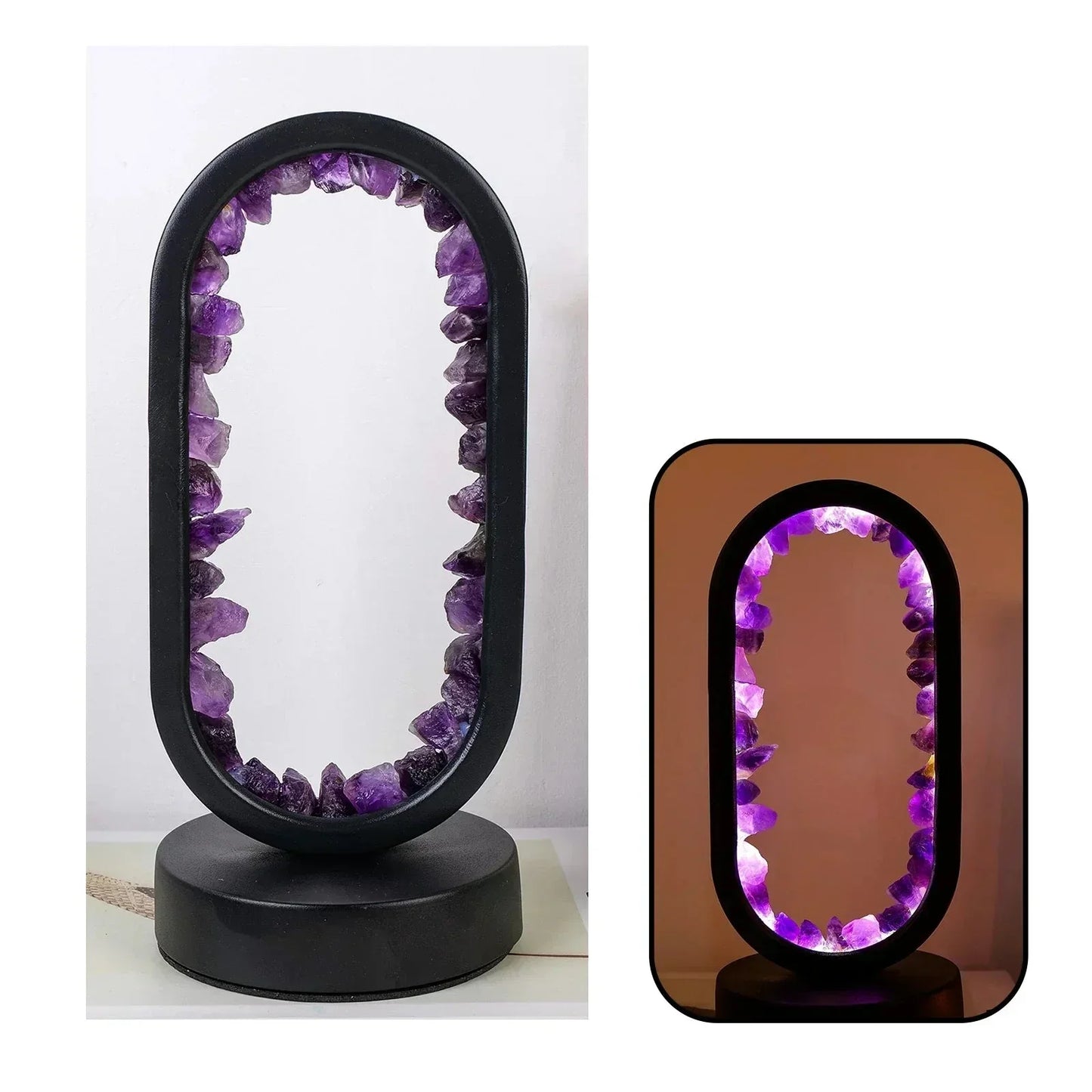 Beautiful Gemstone Table Lamp Fesara - Fesara