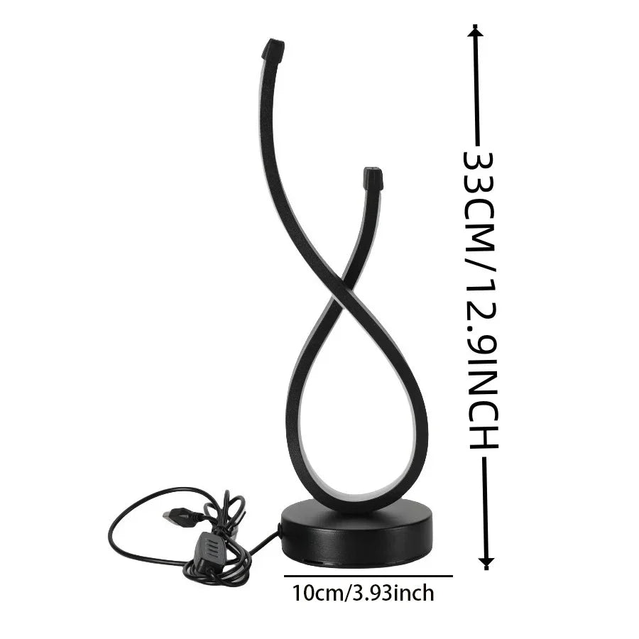 Bright Dimmable LED Desk Lamp with Color Changing Modes