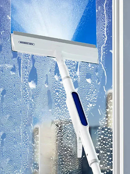 Practical 3-in-1 Window Cleaner with Spray and Squeegee - Fesara